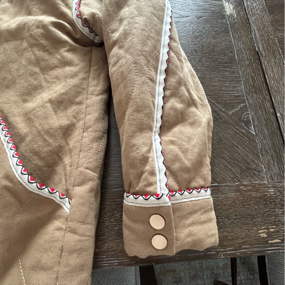 Suncoo Even Camel quilted jacket - Picture 9 of 16